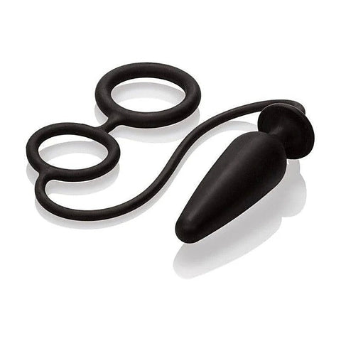 Dr. Joel Kaplan Silicone Probe With Dual Cock Ring