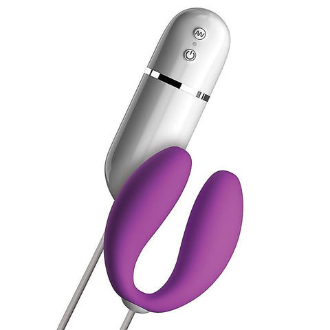 Crush Snuggles Remote Control Couples Vibrator by Pipedream