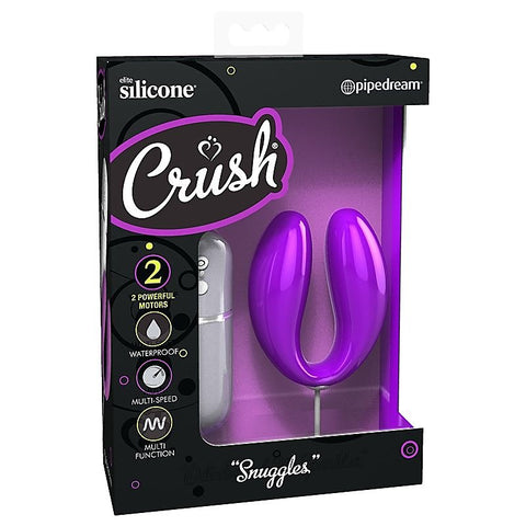 Crush Snuggles Remote Control Couples Vibrator by Pipedream