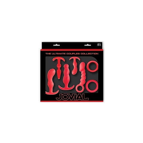 Jovial 7 Piece Anal Kit Red by NANMA Corporation