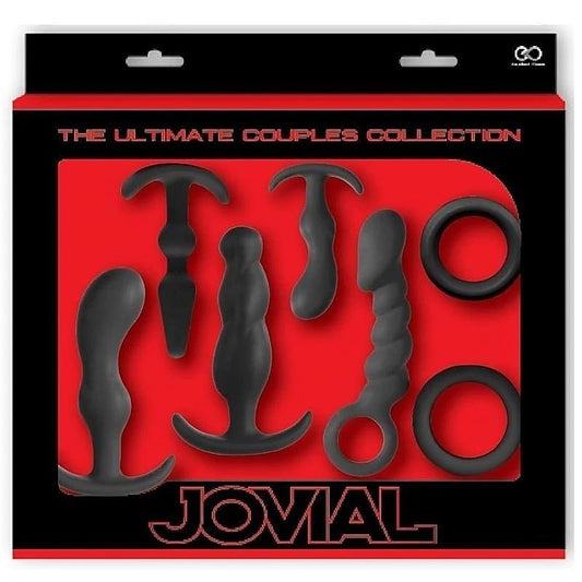Jovial 7 Piece Anal Kit Black by NANMA Corporation