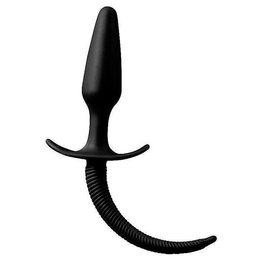 Shove Up 4 Inch Silicone Butt Plug with Tail