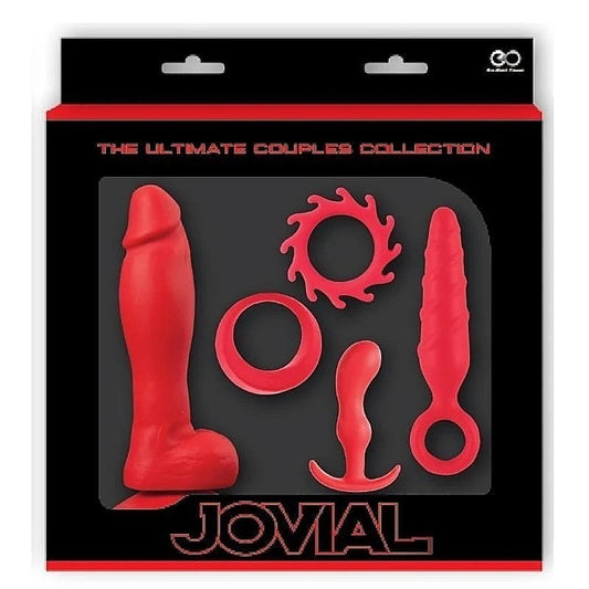Jovial 5 Piece Anal Kit Red by NANMA Corporation