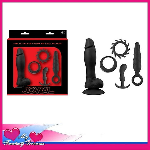 Jovial 5 Piece Anal Kit Red by NANMA Corporation