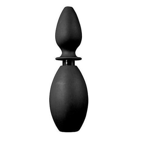 Freshen Pump Black 10cm Anal Plug Douche