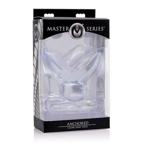 Anchored Clear Anal Plug by XR Brands