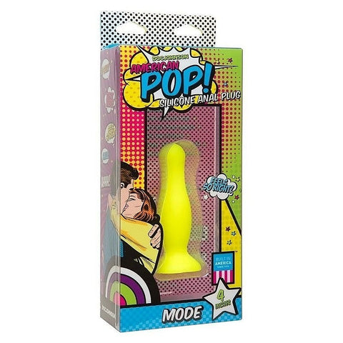 American Pop Mode 4 inch Anal Plug by Doc Johnson