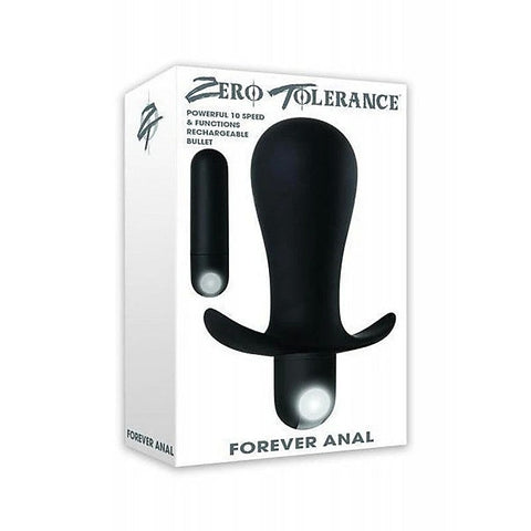 Zero Tolerance Forever Anal Vibrating Butt Plug by Evolved