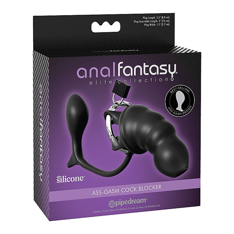 Anal Fantasy Elite Ass Gasm Cock Blocker by Pipedream
