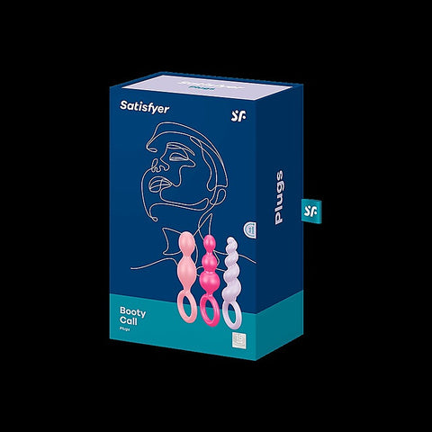 Booty Call Silicone Anal Plugs by Satisfyer