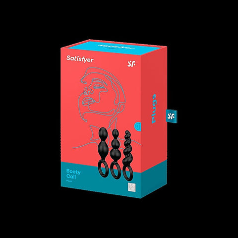 Booty Call Silicone Anal Plugs by Satisfyer
