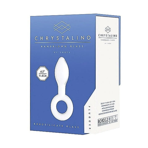 Chrystalino Plugger White by Shots Toys
