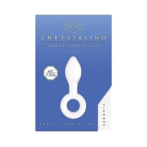 Chrystalino Plugger White by Shots Toys