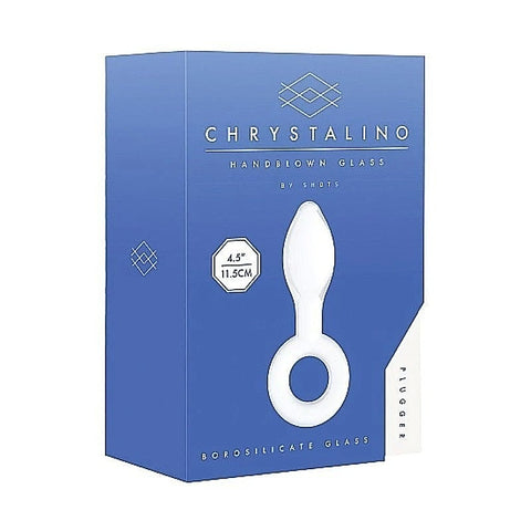 Chrystalino Plugger White by Shots Toys