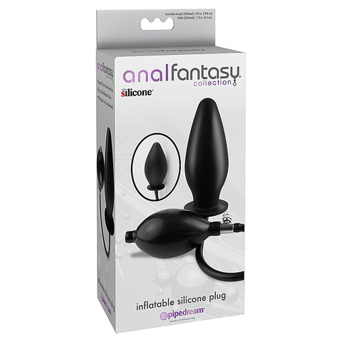 Anal Fantasy Collection Inflatable Silicone Butt Plug