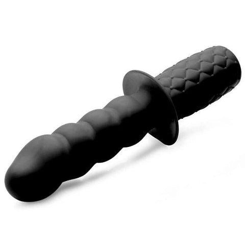The Handler 10X Silicone Vibrating Thruster by XR Brands