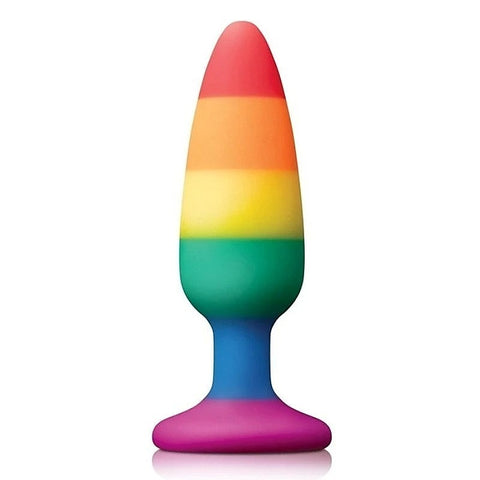Colours Pride Edition Pleasure Plug Rainbow Medium