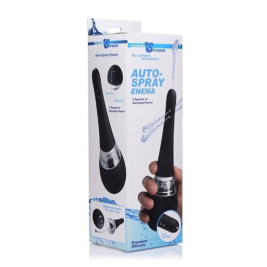 CleanStream Electric Auto-Spray Enema Bulb by XR Brands