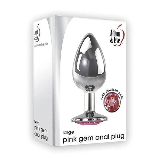 Pink Gem Anal Plug by Adam & Eve