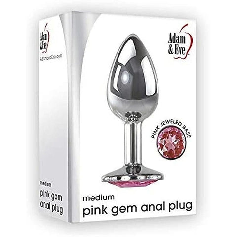 Pink Gem Anal Plug by Adam & Eve