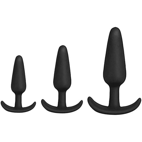 Kink Anal Essentials 3 Piece Silicone Trainer Set