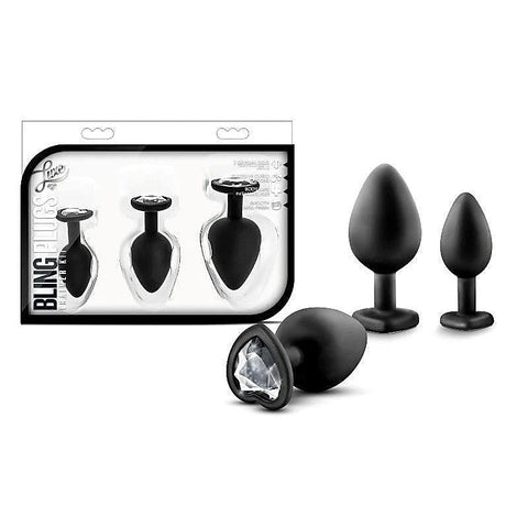 Luxe Bling Plugs Training Kit by Blush Novelties