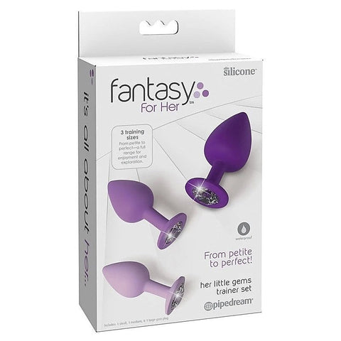 Fantasy for Her Little Gems Butt Plug Trainer Set