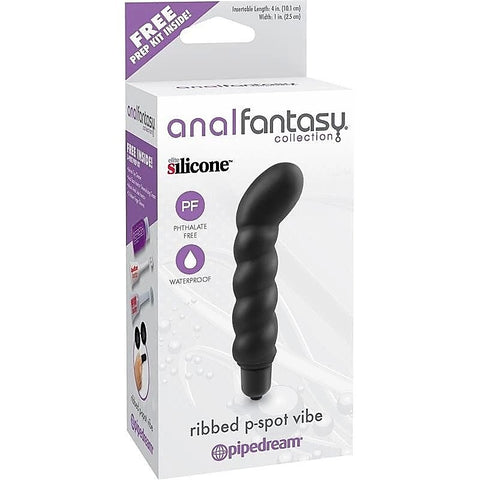 Anal Fantasy Collection Ribbed P-Spot Vibrator