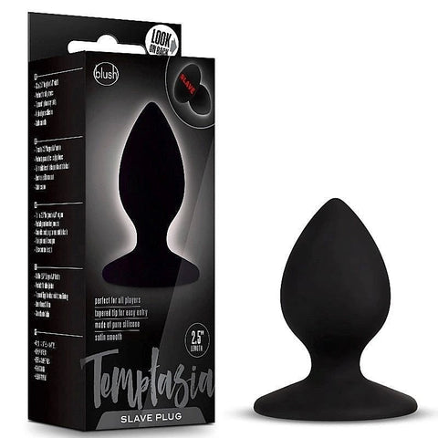 Temptasia Slave Plug Black by Blush Novelties