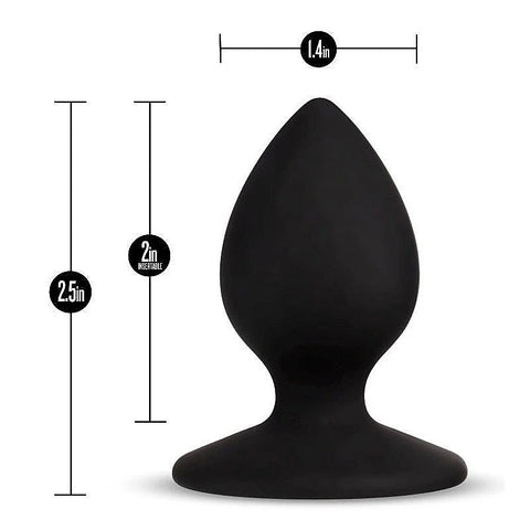 Temptasia Slut Plug Black by Blush Novelties