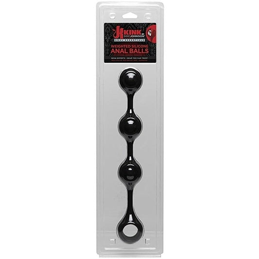 Weighted Silicone Anal Balls by Doc Johnson