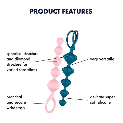 Beginners and Anal Training Beads by Satisfyer
