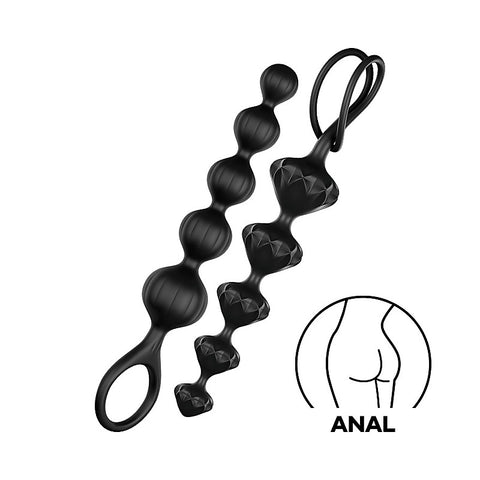 Beginners and Anal Training Beads by Satisfyer