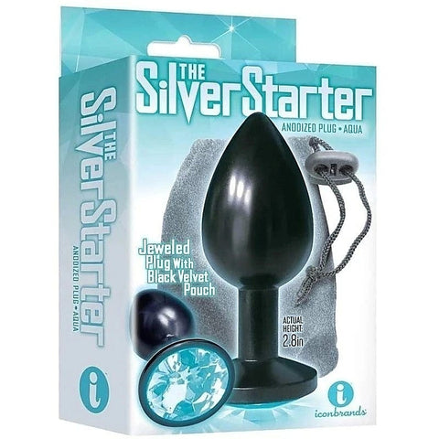 The 9's Silver Starter Anodized Plug by Icon Brands