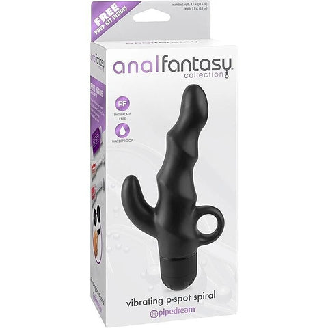 Anal Fantasy Collection Vibrating P-Spot Spiral Massager