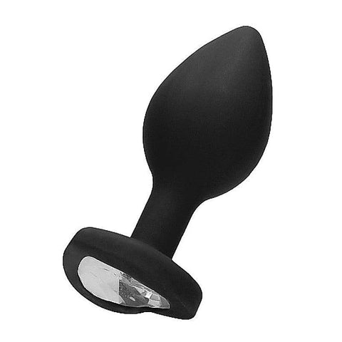 Ouch! Diamond Heart Butt Plug by Shots Toys