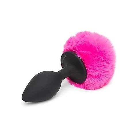 Happy Rabbit Pink Bunny Tail Plug by Love Honey