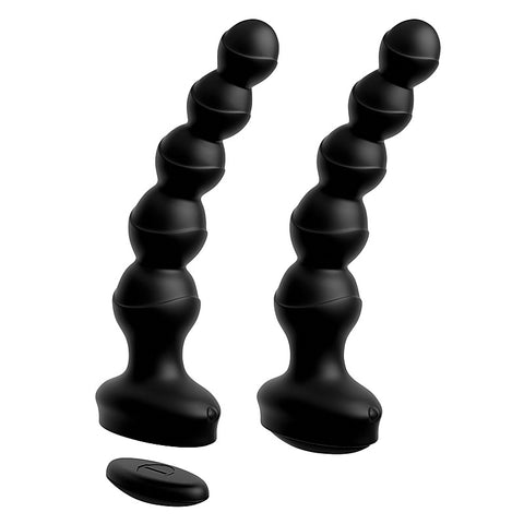 3Some Wall Banger Vibrating Anal Beads by Pipedream