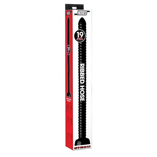 Hosed 19 Inch Ribbed Anal Snake by XR Brands