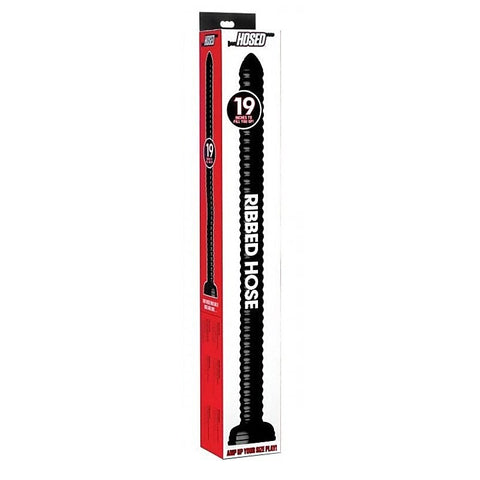 Hosed 19 Inch Ribbed Anal Snake by XR Brands