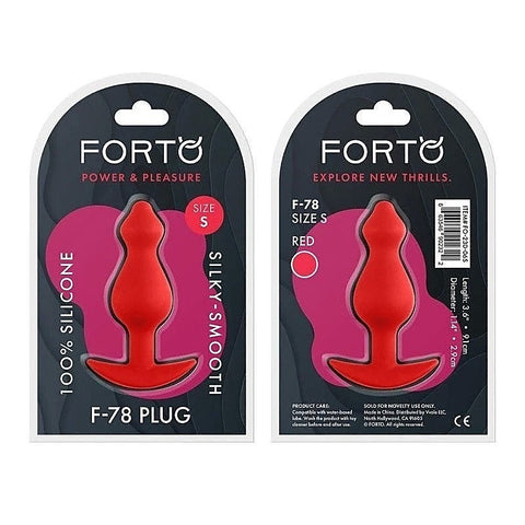 Forto F-78 Pointee Plug Red by VVOLE LLC