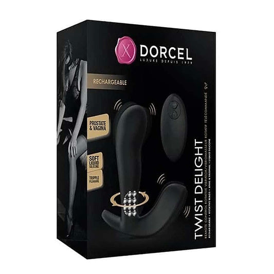 Dual-Spot Rotating Pleasure Vibrator by Marc Dorcel