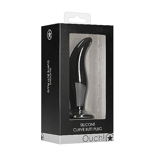 Ouch Curve Anal Stimulation Plug by Shots Toys