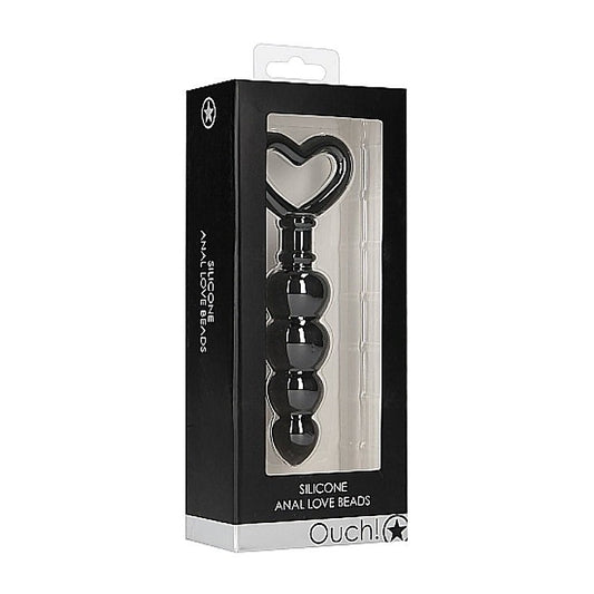 Ouch! Anal Love Beads by Shots Toys