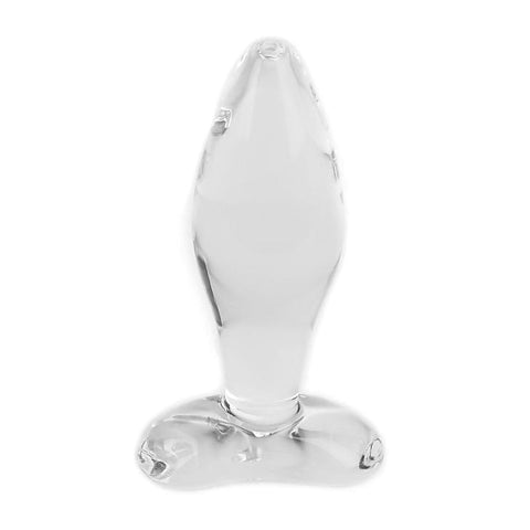 Blown Tapered Glass Plug Small by Spartacus Enterprises