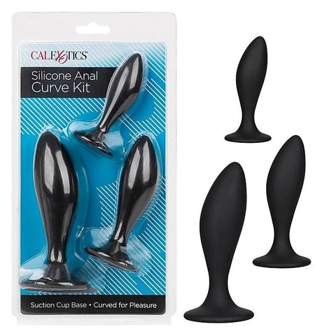 Silicone Curve Anal Plug Kit by California Exotics