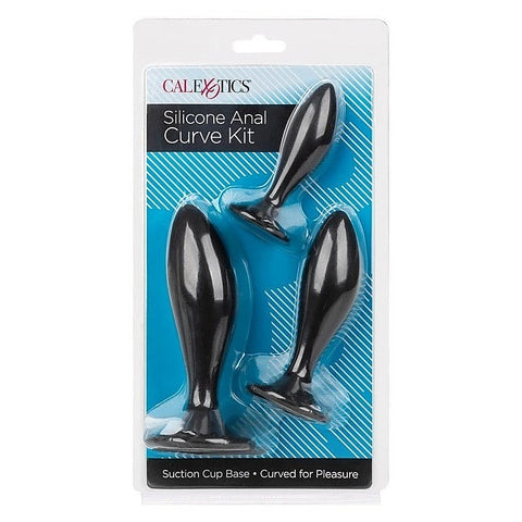 Silicone Curve Anal Plug Kit by California Exotics