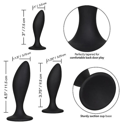Silicone Curve Anal Plug Kit by California Exotics