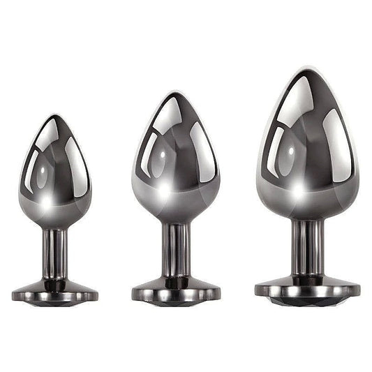 Black Gem Anal Plug Collection by Evolved