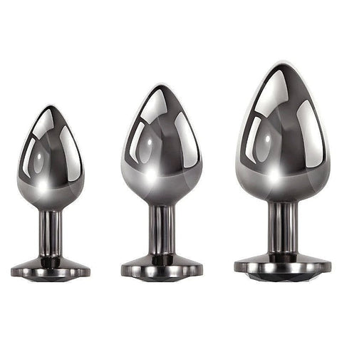 Black Gem Anal Plug Collection by Evolved